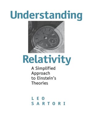 Understanding Relativity - ebook